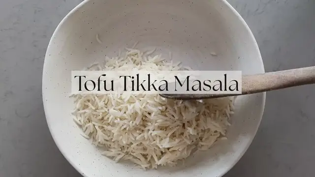 Video thumbnail for Tofu Tikka Masala