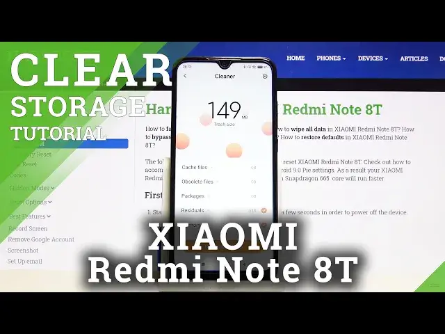 'Video thumbnail for How to Clean Storage in XIAOMI Redmi Note 8T – Release Memory'