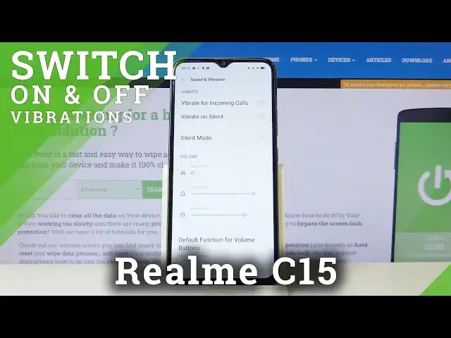 'Video thumbnail for How to Change Vibration Settings in REALME C15 – Find Vibration Options'