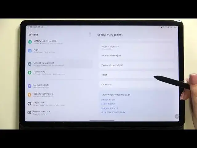 'Video thumbnail for How to Reset Network Preferences in SAMSUNG Galaxy Tab S8 – Restore Network Defaults'