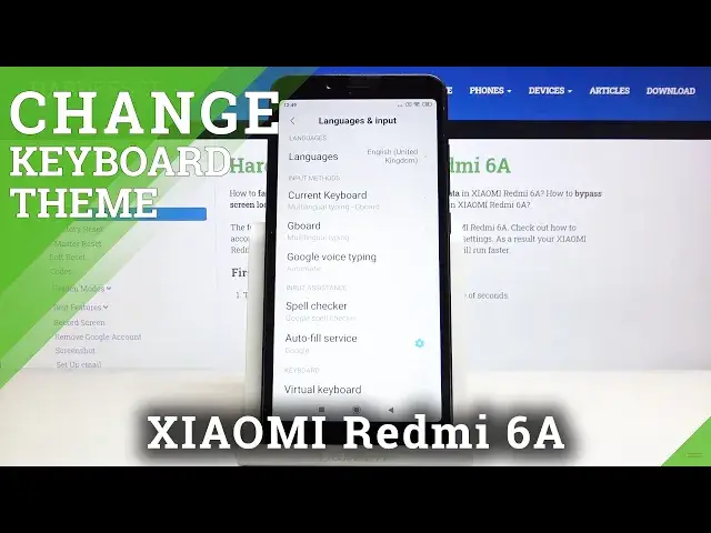 Video thumbnail for How to Change Keyboards Theme in XIAOMI REDMI 6A – Apply Keyboards Theme