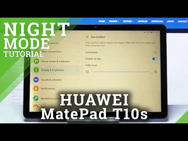 Video thumbnail for How to Enable Eye Comfort Mode on HUAWEI MatePad T10s - Turn On Eye Comfort Mode