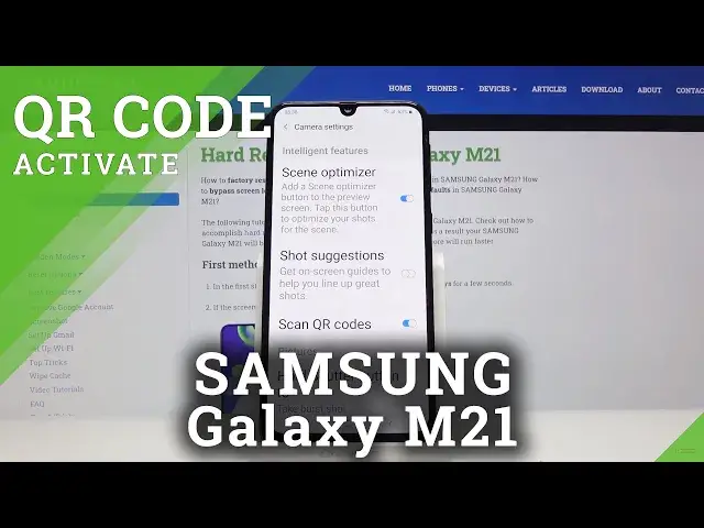 'Video thumbnail for How to Allow Camera to Scan QR Codes in SAMSUNG Galaxy M21 – QR Scanner'