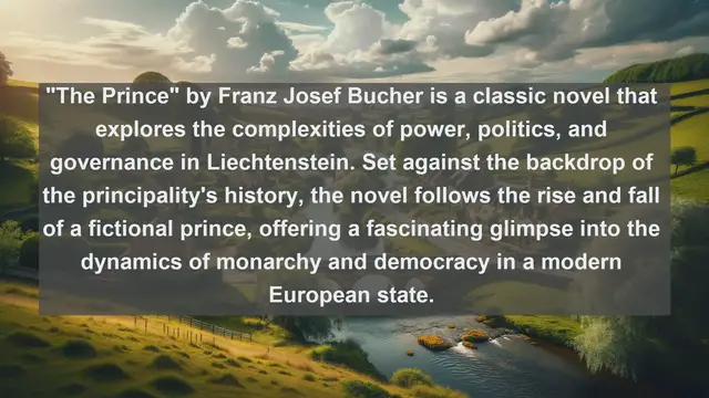 Video thumbnail for Exploring Liechtenstein's Literary Gems: Top 10 Must-Read Works