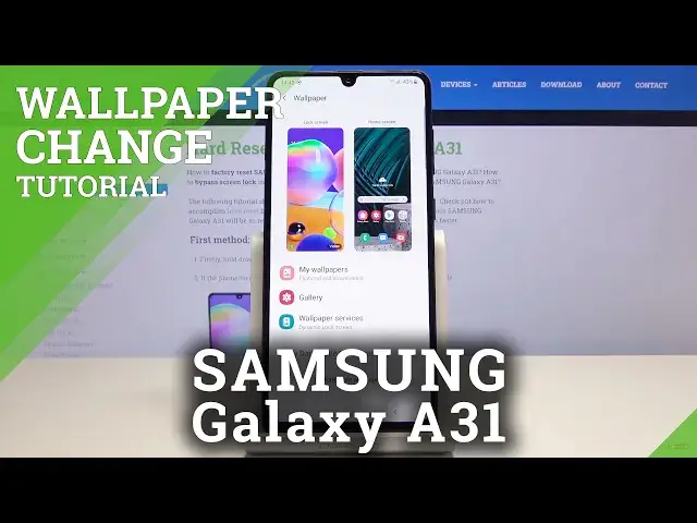 Video thumbnail for How to Change Wallpaper in SAMSUNG Galaxy A31