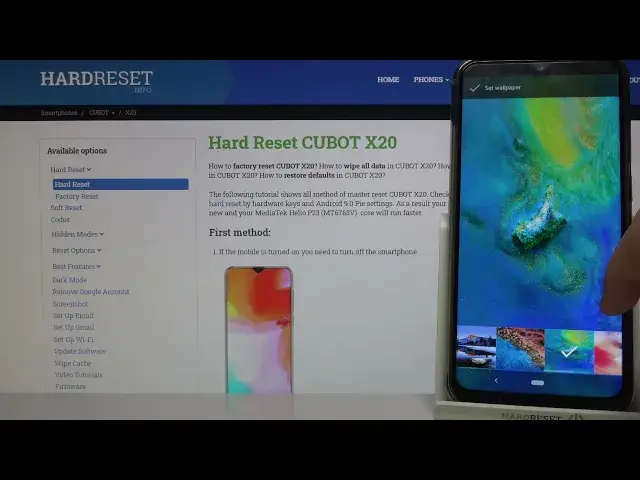 Video thumbnail for Cubot X20 - Static Default Wallpapers Review