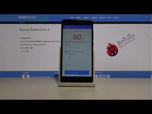 'Video thumbnail for Xiaomi Redmi Note 4 16GB ROM in AnTuTu Benchmark'