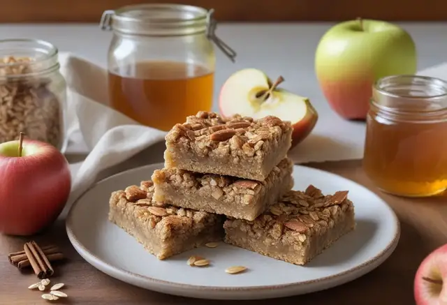 Video thumbnail for Apple Cinnamon Oat Bars