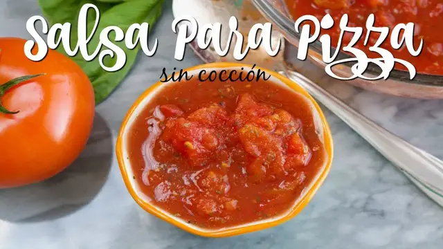 Video thumbnail for SALSA PARA PIZZA SIN COCCIÓN | Cómo Hacer Salsa Para Pizza V2 | SyS