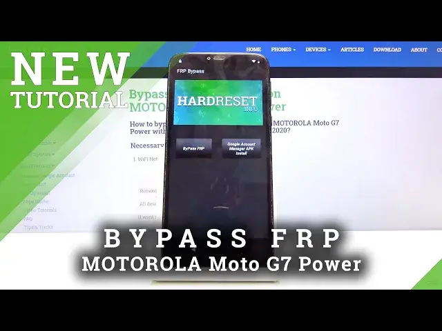 'Video thumbnail for MOTOROLA Moto G7 Power Bypass Google Verification / Remove Factory Reset Protection'