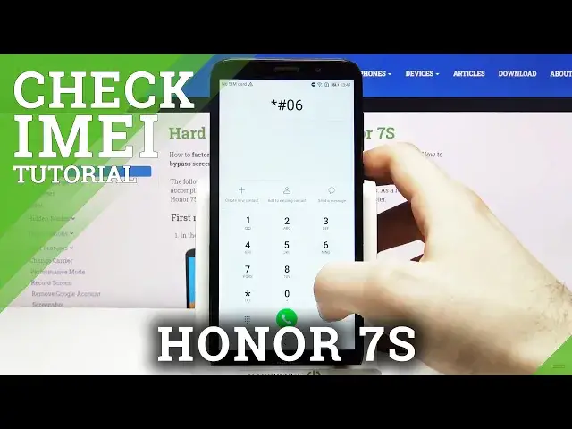 Video thumbnail for How to Check IMEI and Serial Number on HONOR 7S – Find IMEI and Serial Number