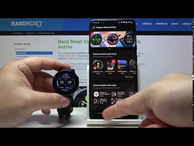 'Video thumbnail for How to Activate Unknown Sources in SAMSUNG Galaxy Watch Active – Allow App Installation'