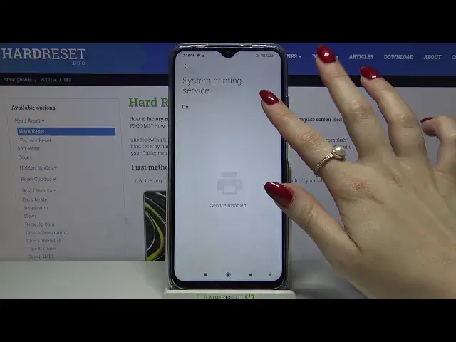 'Video thumbnail for How to Connect to Printer on Poco M3 – Enable Default Print Service'