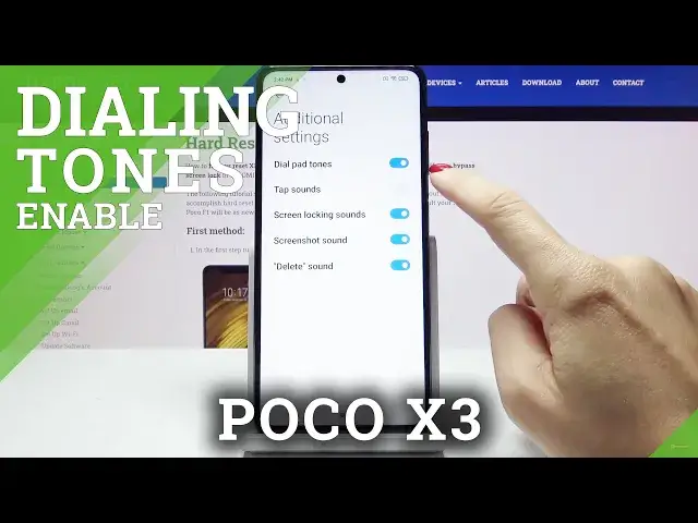 Video thumbnail for How to Change Dial Pad Tones on POCO X3 – Turn on / Turn off Dial Pad Tones