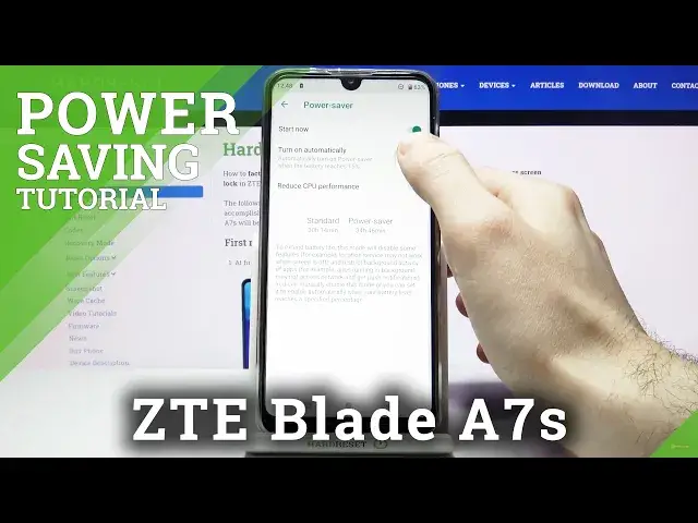 Video thumbnail for How to Activate Power Saving Mode in ZTE Blade A7s – Battery Saver