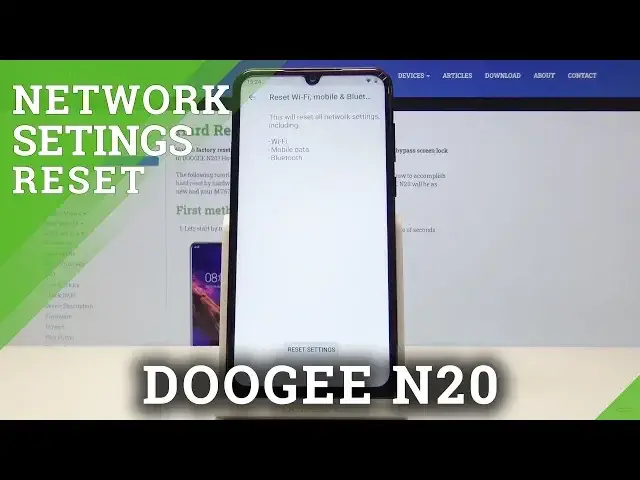 'Video thumbnail for How to Reset Network Settings in DOOGEE N20 - Restore Network Configuration'