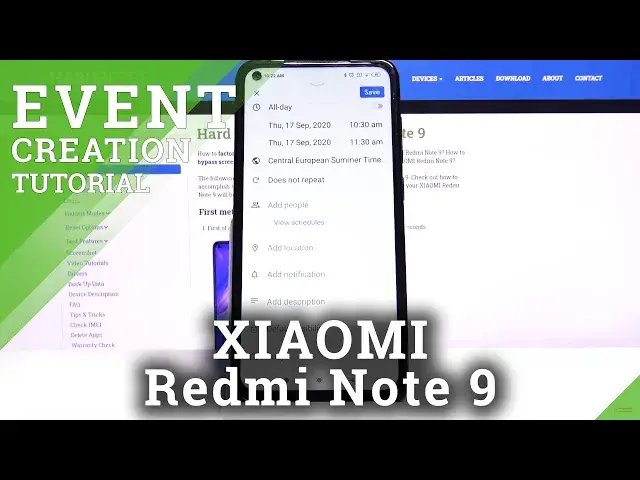 'Video thumbnail for How to Add Event to Calendar in XIAOMI Redmi Note 9 – Add Calendar Notification'