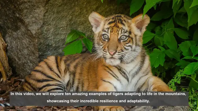 Video thumbnail for 10 Surprising High-Altitude Tiger Adaptations