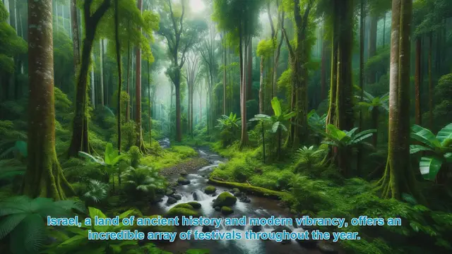 Video thumbnail for Discover Israel's Vibrant Festival Scene: 10 Must-Visit Destinations