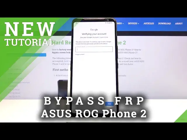 Video thumbnail for How to Bypass Google Verification in ASUS ROG Phone 2 – Unlock FRP / Remove Google Lock