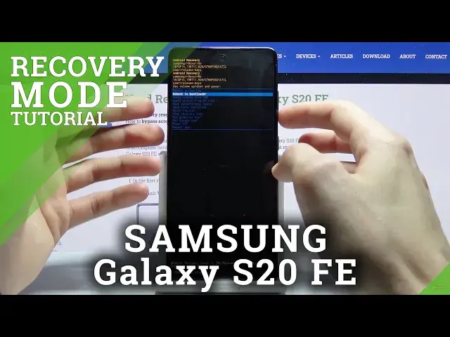 Video thumbnail for How to Enter Recovery Mode in SAMSUNG Galaxy S20 FE – Open & Close Recovery Mode