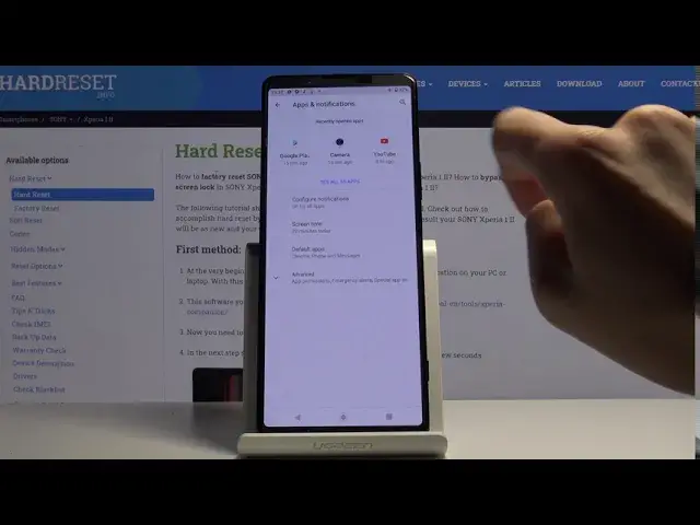 Video thumbnail for How to Reset App Preferences in SONY Xperia 1 II - App Settings