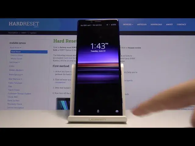 'Video thumbnail for How to Change Lock Method in SONY Xperia 1 – Find Lock Screen Options'