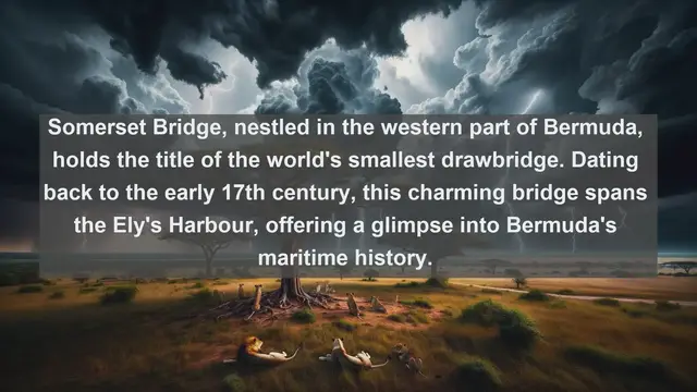 Video thumbnail for Bridging Bermuda: Unveiling the Top 10 Iconic Bridges of the Islands