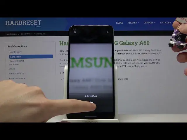 'Video thumbnail for How to Use Slow Motion Effect in SAMSUNG Galaxy A60 – Slow Motion Video'