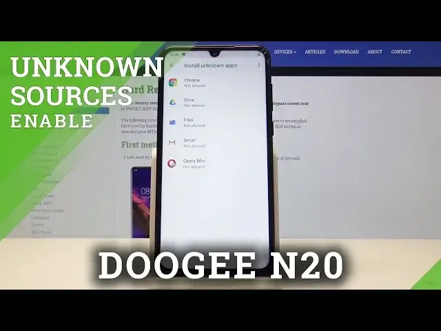 'Video thumbnail for How to Enable Unknown Sources in DOOGEE N20 - Allow App Installation'