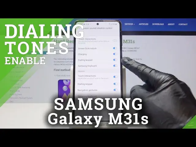 'Video thumbnail for How to Disable Dial Pad Tones on SAMSUNG Galaxy M31s – Sounds Settings'