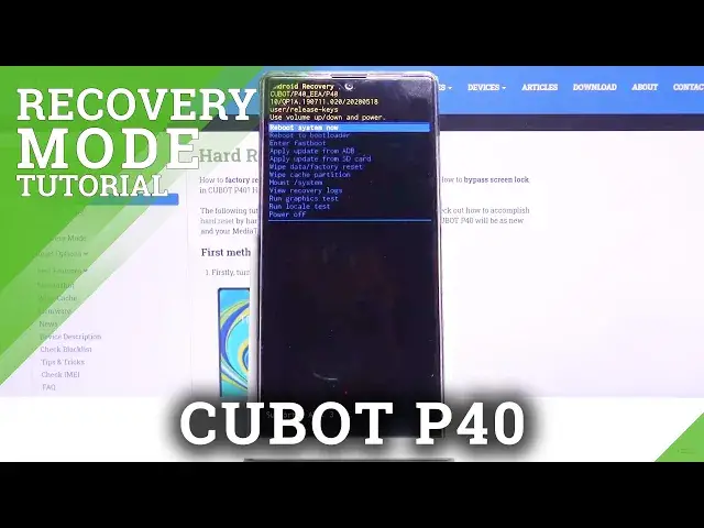 'Video thumbnail for How to Open Recovery Mode in CUBOT P40 – Enter & Quit Recovery Menu'