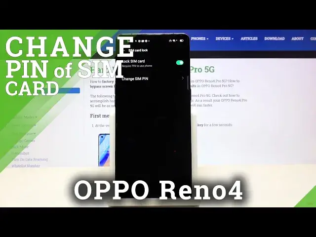'Video thumbnail for How to Change SIM PIN in OPPO Reno 4 – Find SIM Options'
