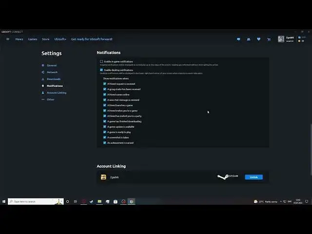 'Video thumbnail for Ubisoft Connect 2022   How To Enable & Disable Game Notifications'