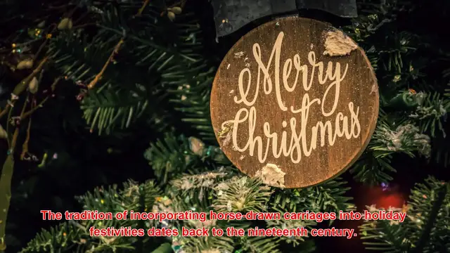Video thumbnail for How Do Holiday Festivals Include Horse-Drawn Carriage Rides?