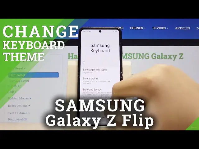Video thumbnail for How to Change Keyboard Theme in SAMSUNG Galaxy Z Flip – Change Keyboard Look