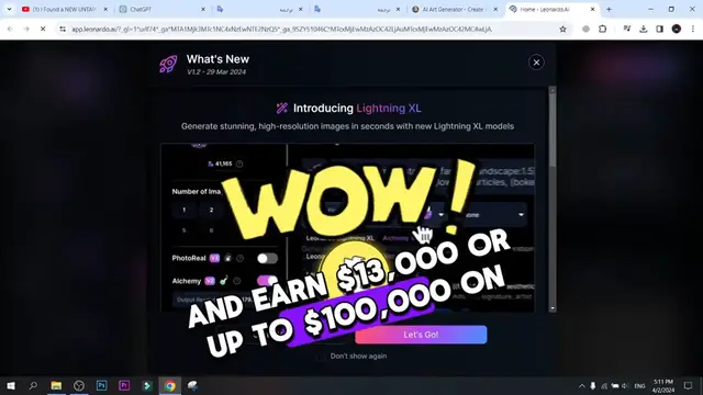 Video thumbnail for How To Make Actually Make $100,000 In The TikTok Creativity Program Beta With AI