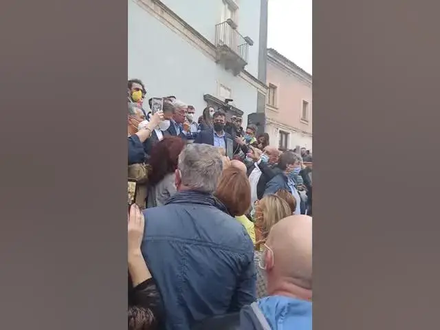 Video thumbnail for Giuseppe Conte ad Adrano