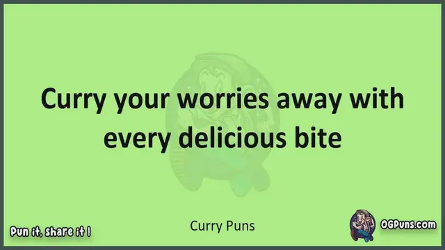Video thumbnail for Curry - Jokes, Puns, Wordplays, and Laughter