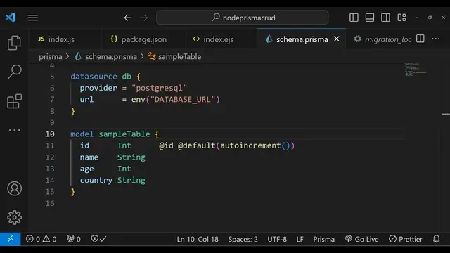 Video thumbnail for Node.js Express Prisma User CRUD REST API Project in Browser Using PostgreSQL & EJS Template