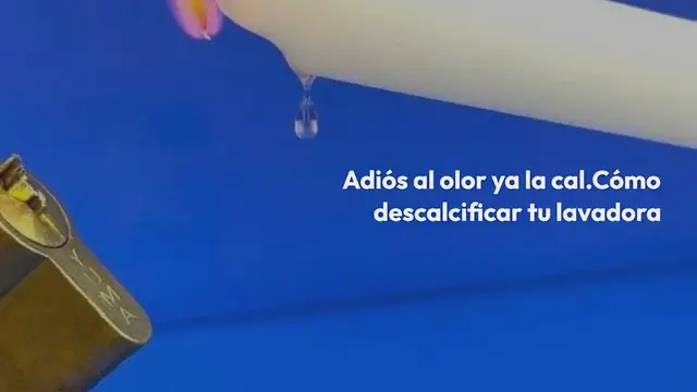'Video thumbnail for Adiós al olor ya la cal. Cómo descalcificar tu lavadora'