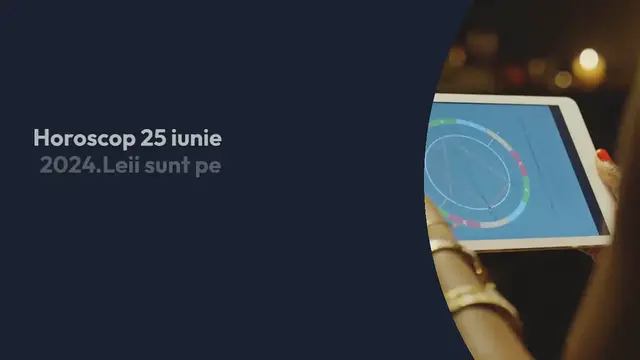 'Video thumbnail for Horoscop 25 iunie 2024. Leii sunt pe val iar Balanțele își realizează scopul'