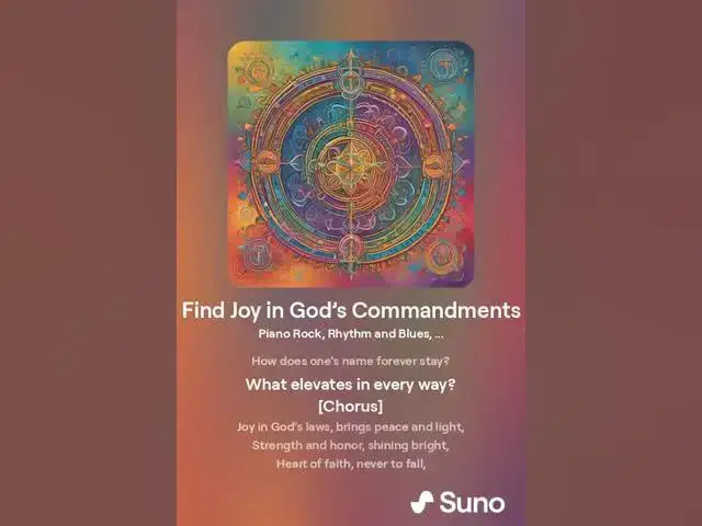 Video thumbnail for Find Joy in God’s Commandments - Psalm 112:1