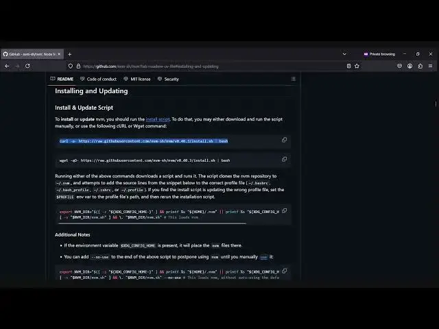 'Video thumbnail for How to Install NVM on Ubuntu'