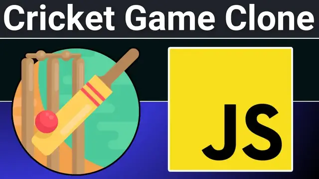 Video thumbnail for Build a Cricket Game in Browser Using HTML & Javascript