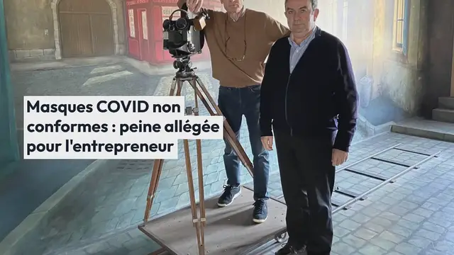 'Video thumbnail for Questembert-OBC-Ploërmel communauté. Masques COVID non conformes : peine allégée pour l’entrepreneur'