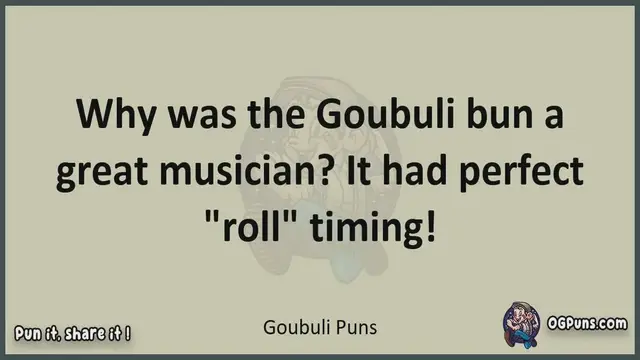 Video thumbnail for Goubuli - Jokes, Puns, Wordplays, and Laughter