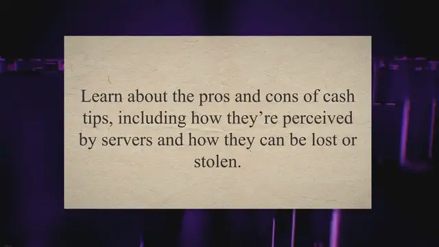 'Video thumbnail for Is It Rude To Tip In Cash? | Pros And Cons (June 2023)'