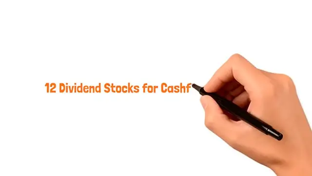 Video thumbnail for 12 Dividend Stocks for Cashflow Every Week