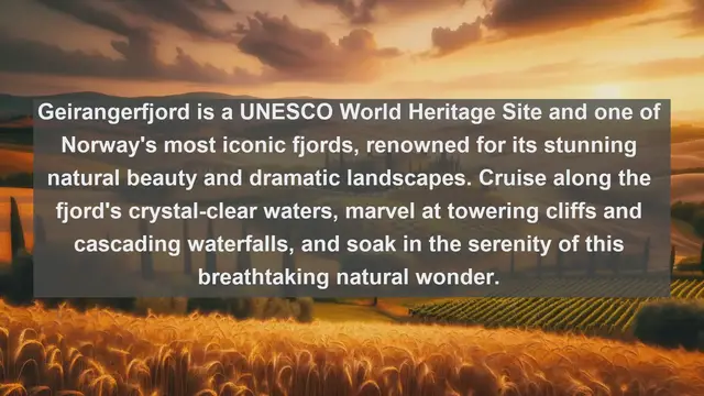 Video thumbnail for Explore Norway: Top 10 Must-Visit Destinations in the Land of Fjords and Northern Lights